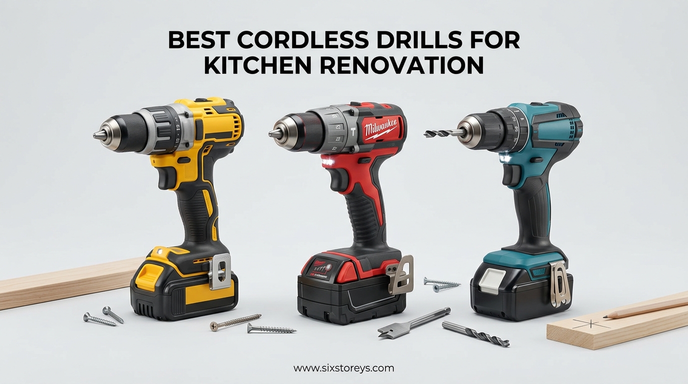 Best Cordless Drills for Kitchen Renovation