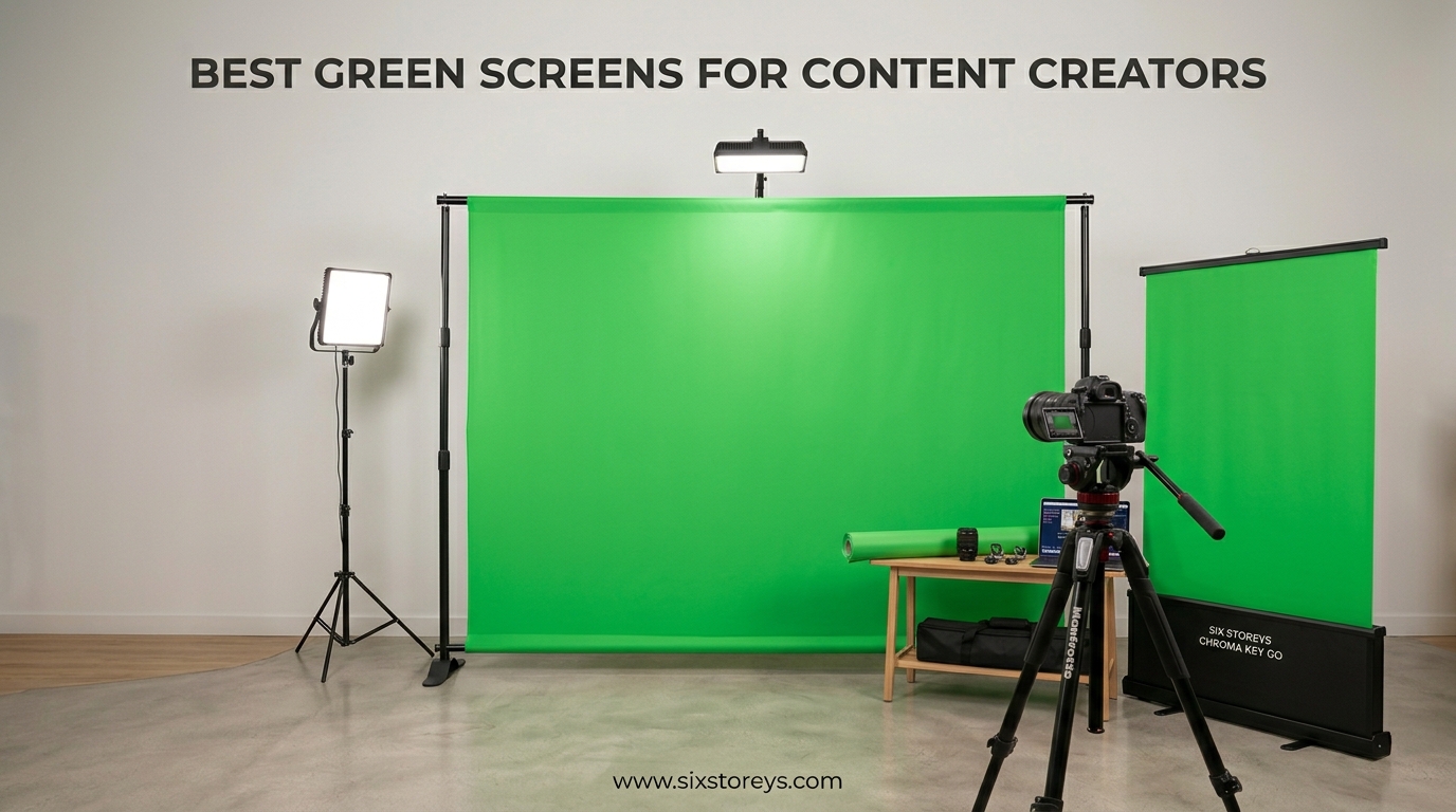 Best Green Screens for Content Creators