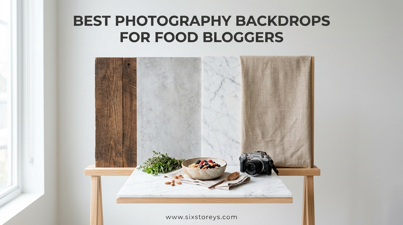 Best Photography Backdrops for Food Bloggers