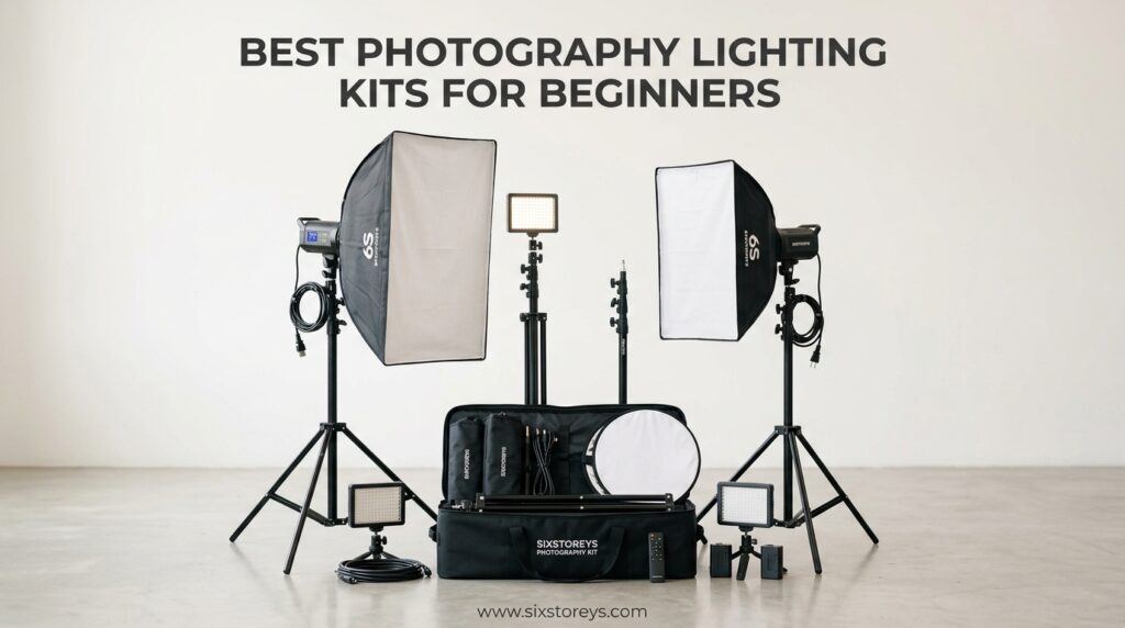 The current image has no alternative text. The file name is: Best-Photography-Lighting-Kits-for-Beginners.jpeg