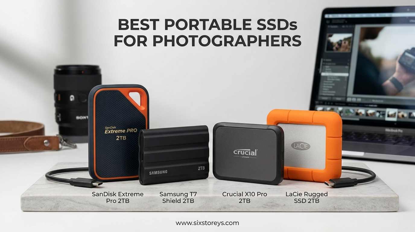 Best Portable SSDs for Photographers