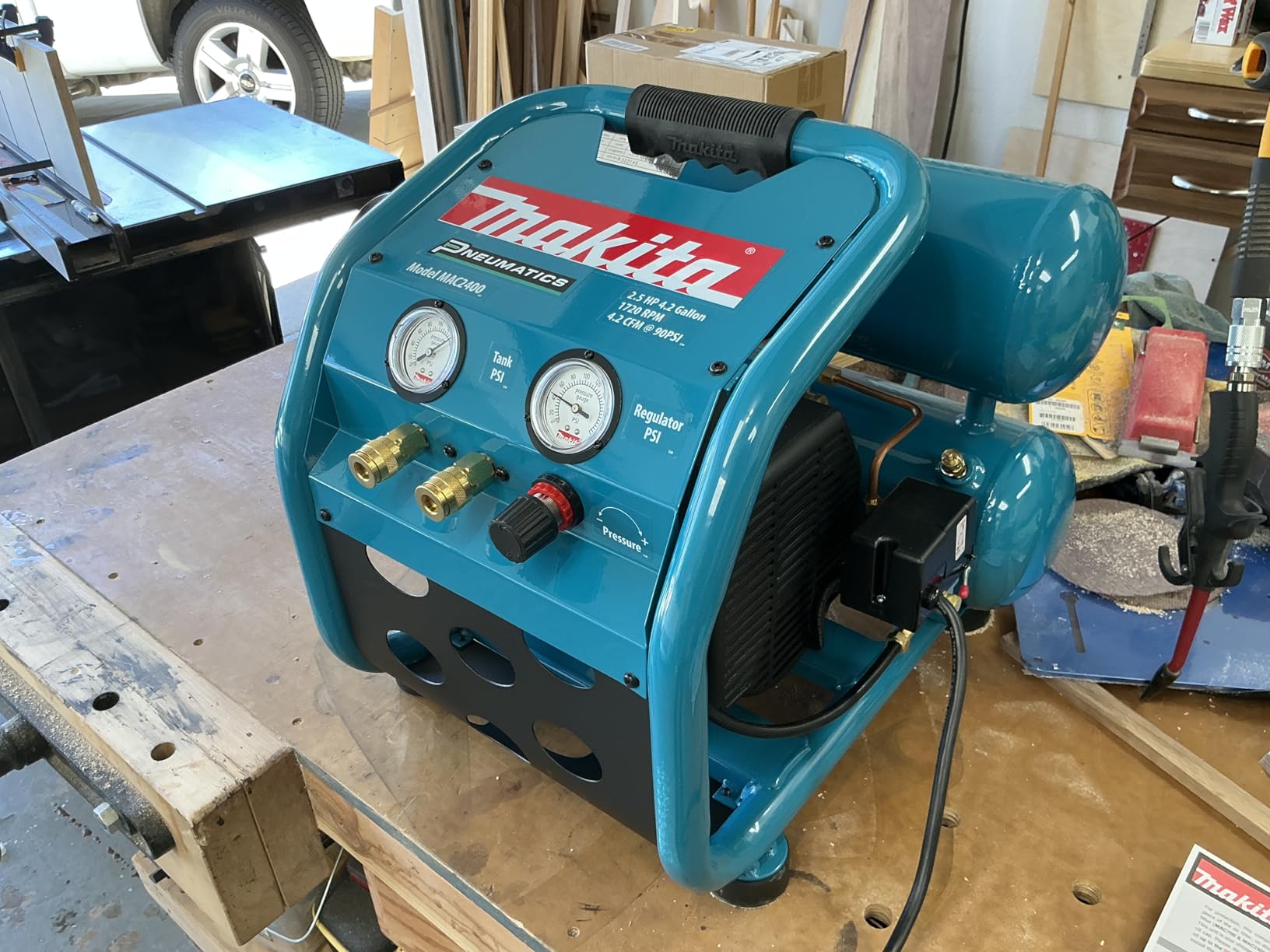 Makita MAC2400 2.5 HP* Big Bore™ Air Compressor customer photo 1