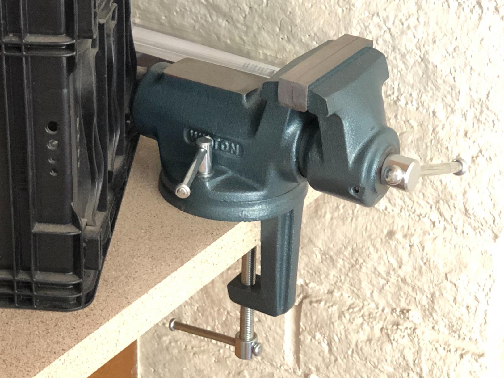Wilton Super-Junior Clamp-On Vise, 4