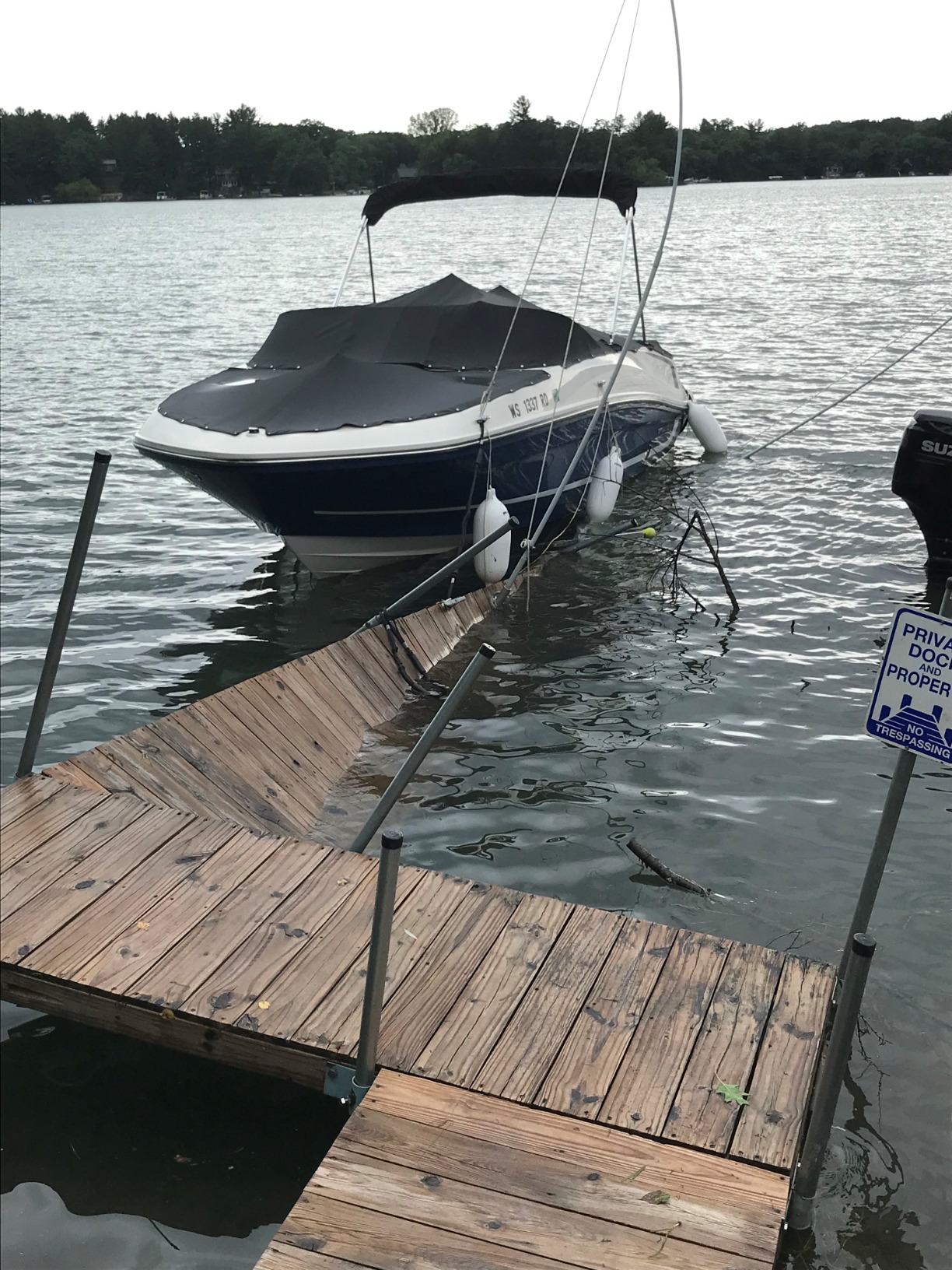 Dock Edge + Premium Mooring Whip Watercraft Docking System (Set of 2), 12' for Craft up to 23' or 5000 lbs customer photo 2