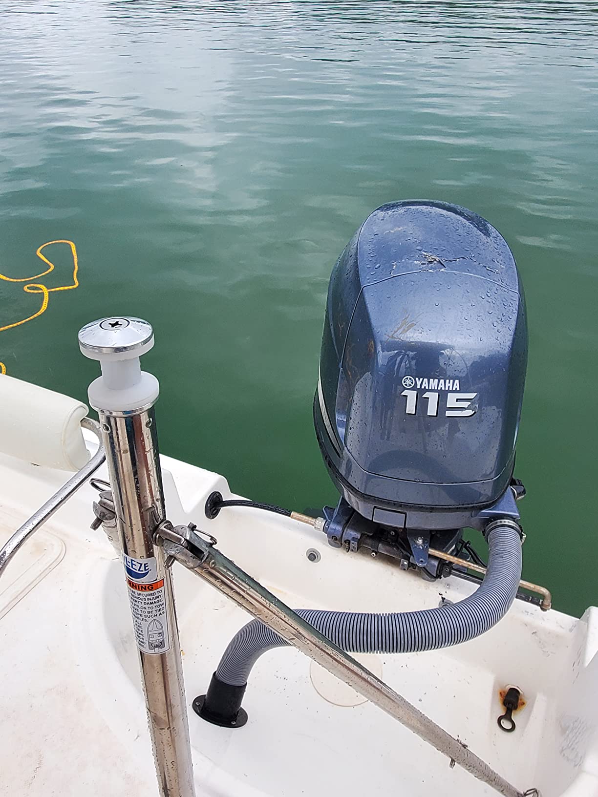 Attwood 903-008-T-S Swivl-Eze Polished Stainless Steel Fixed Height 29-Inch Ski Pylon customer photo 2