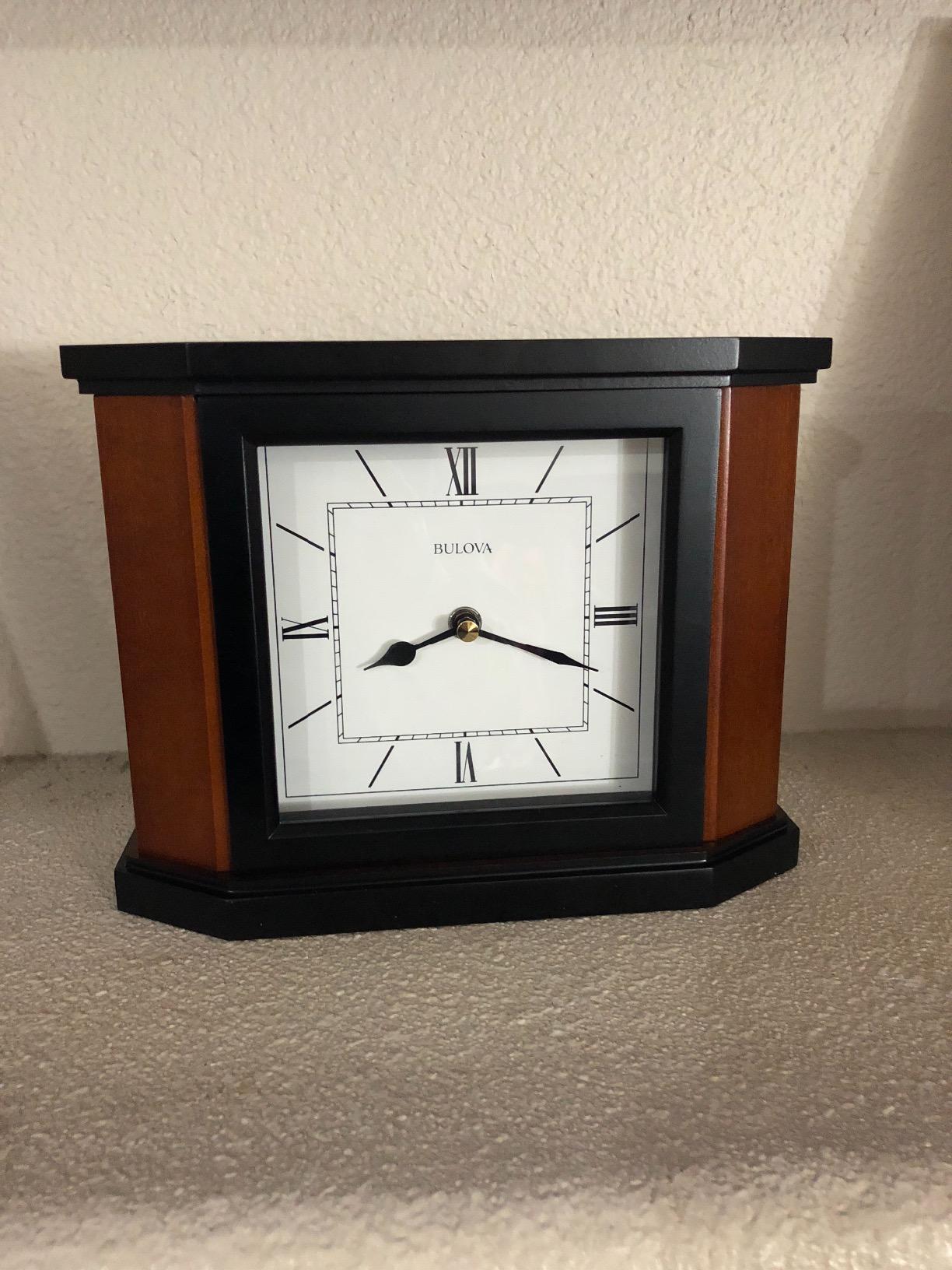 Bulova B1881 Holyoke Clock customer photo 1