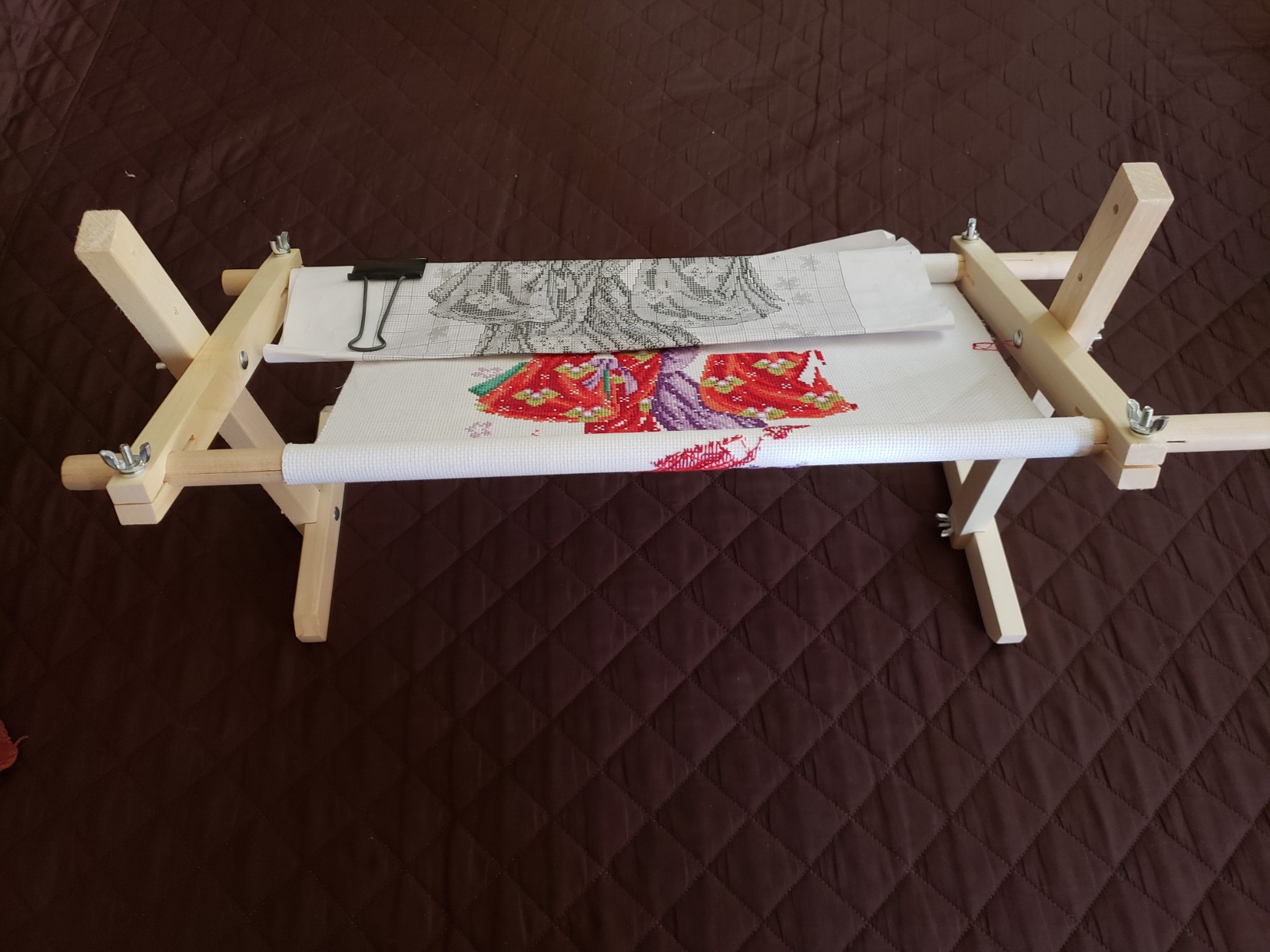 Frank A. Edmunds 5850 Adjustable Lap & Table Stand with Scroll Frame, 8.5