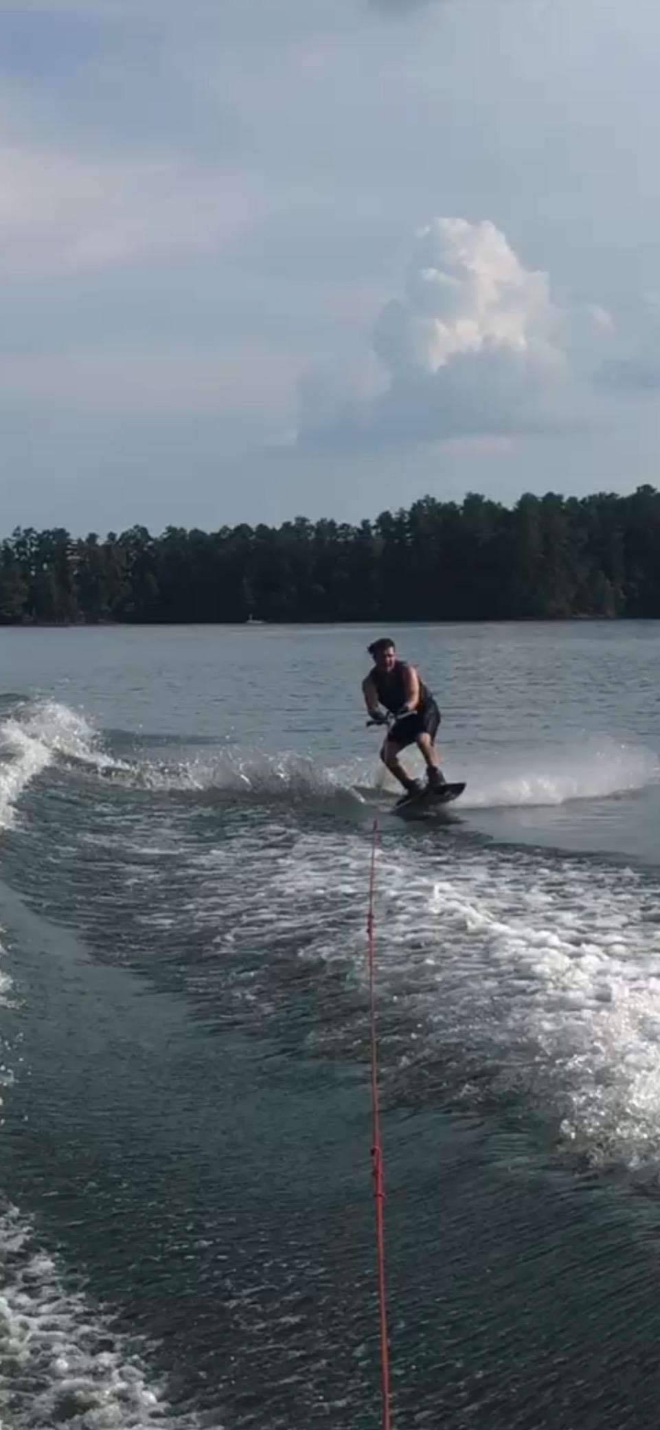 Trick Handle Wakeboard Rope | 75 ft. customer photo 2