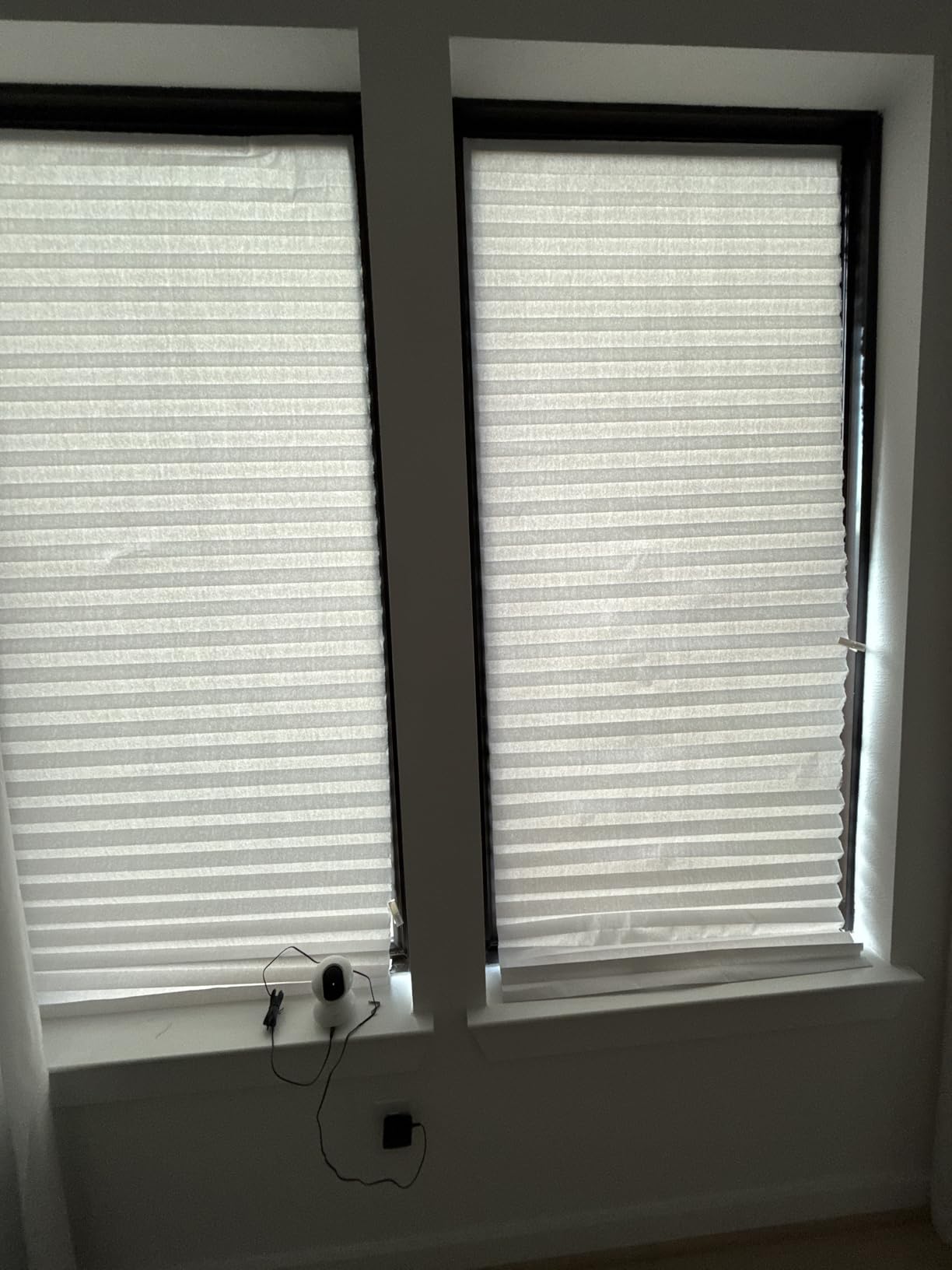 Redi Shade No Tools Original Light Filtering Pleated Paper Shade White, 36