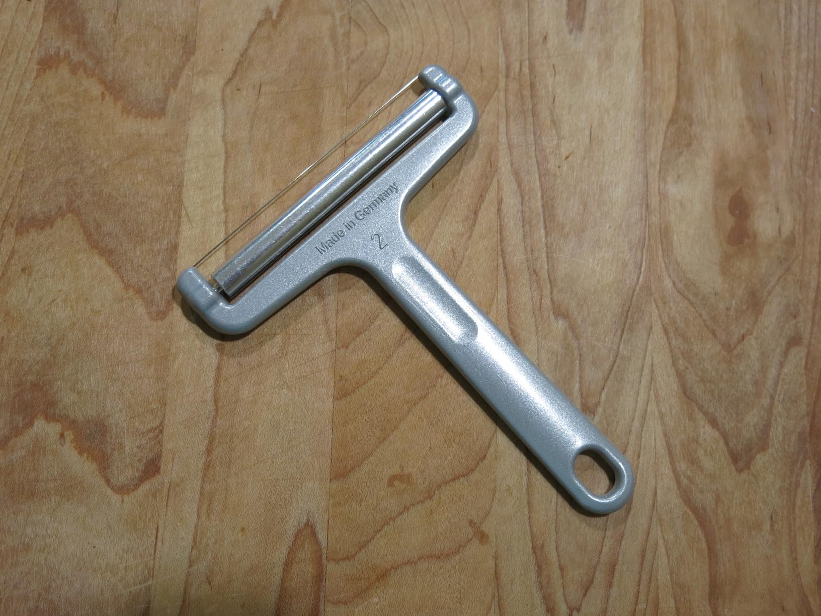 Westmark Wire Cheese Slicer - Stainless Steel Cheese Cutter with Adjustable Angle-Controlled Thickness customer photo 1