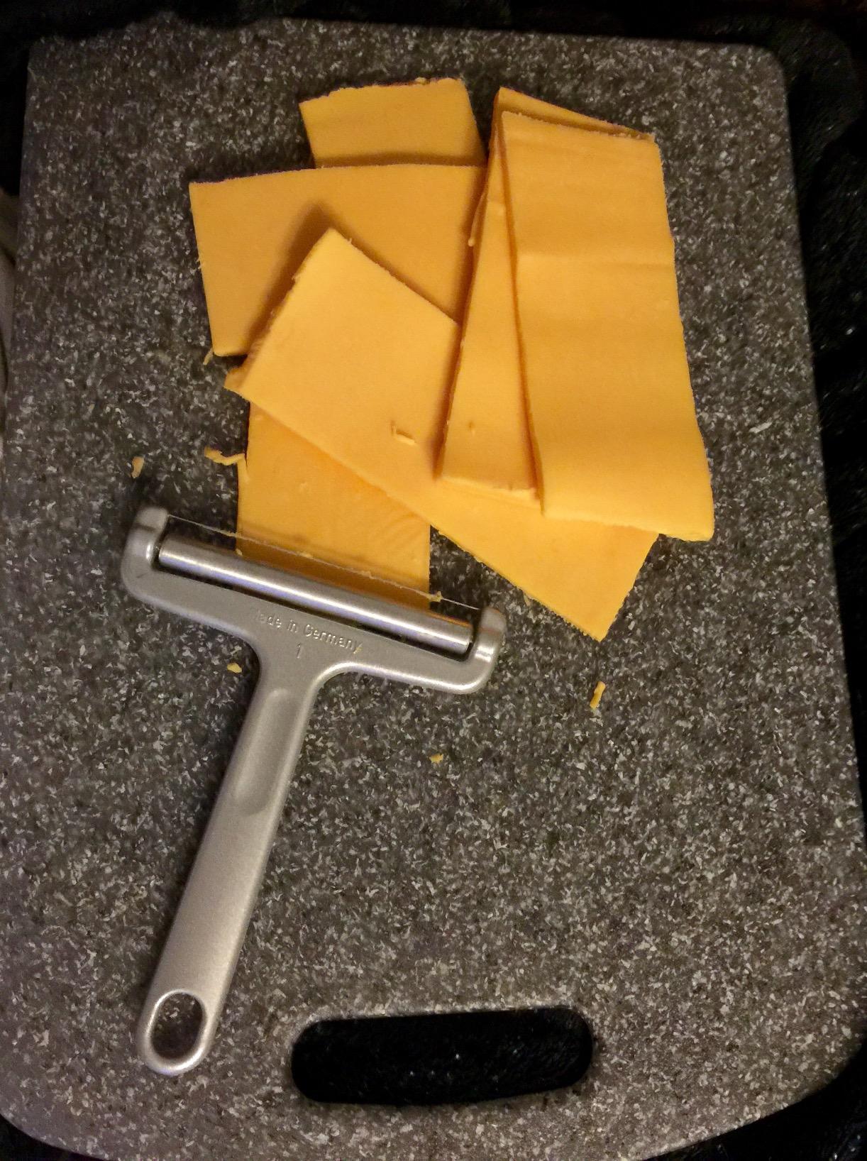 Westmark Wire Cheese Slicer - Stainless Steel Cheese Cutter with Adjustable Angle-Controlled Thickness customer photo 2