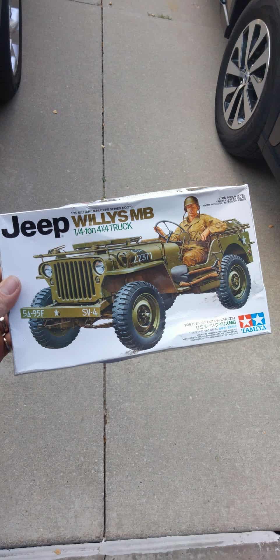 TAMIYA Jeep Willys 1/4 Ton 4X4 Hobby Model Kit for ages 168 months to 1200 months customer photo 1
