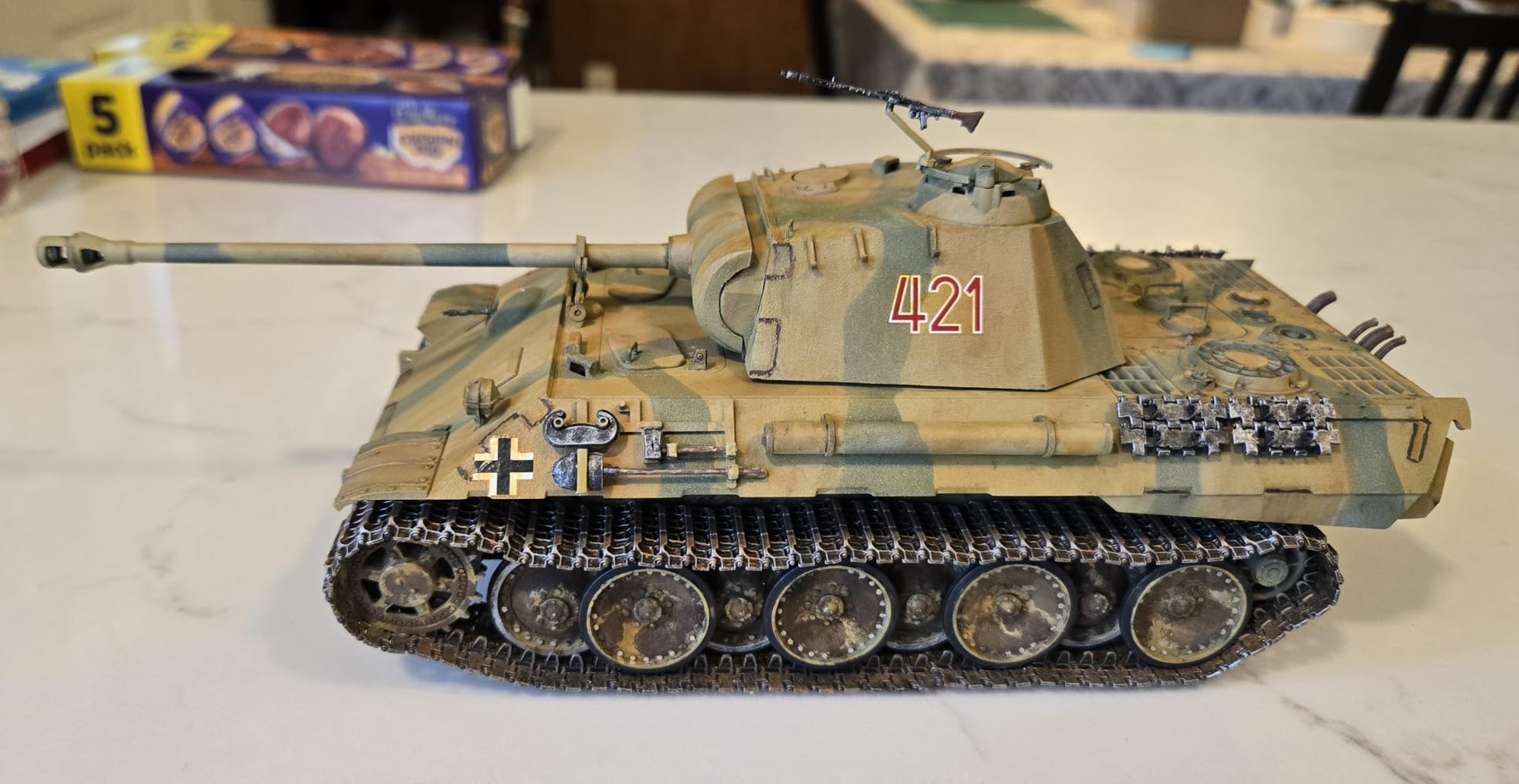 Tamiya Models German Pzkfw V Panther Ausf A Model Kit customer photo 2