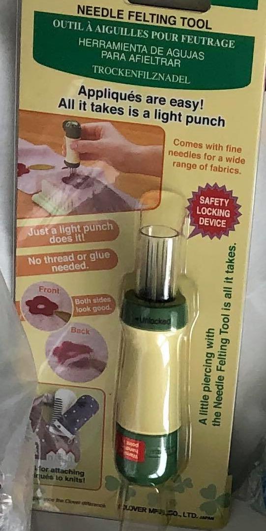 Clover 8900 Felting Needle Tool, Multi-Colored 8.75 x 3.63 x 1.13 customer photo 1