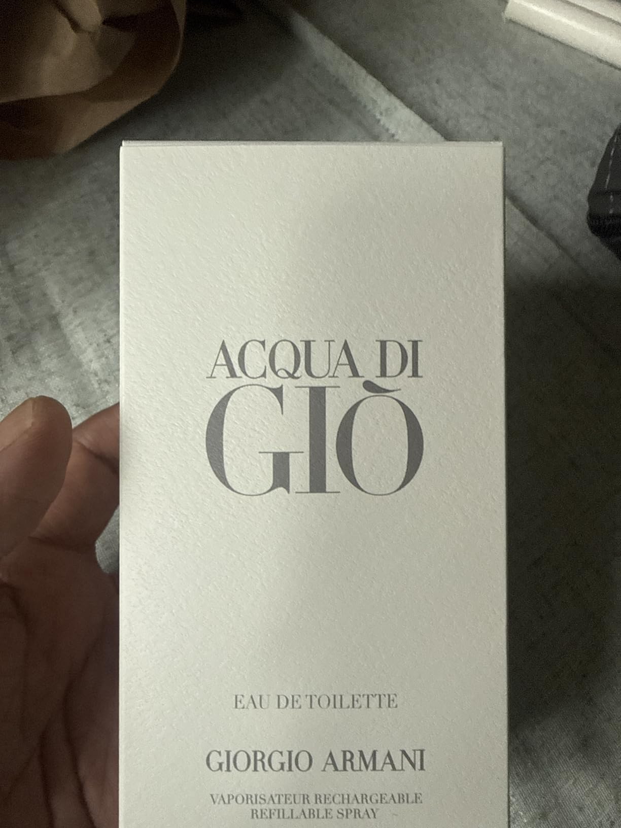 Armani Beauty - Acqua di Gio - Eau de Toilette - Cologne for Men - Long Lasting Fragrance with Bergamot notes, Jasmine, White Musks, Patchouli & Cedarwood customer photo 2