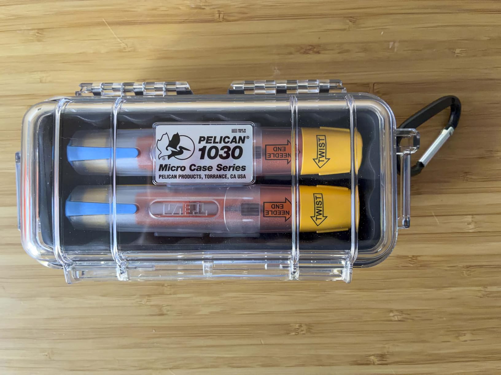 Pelican 1030 Micro Case (Black/Clear) customer photo 2