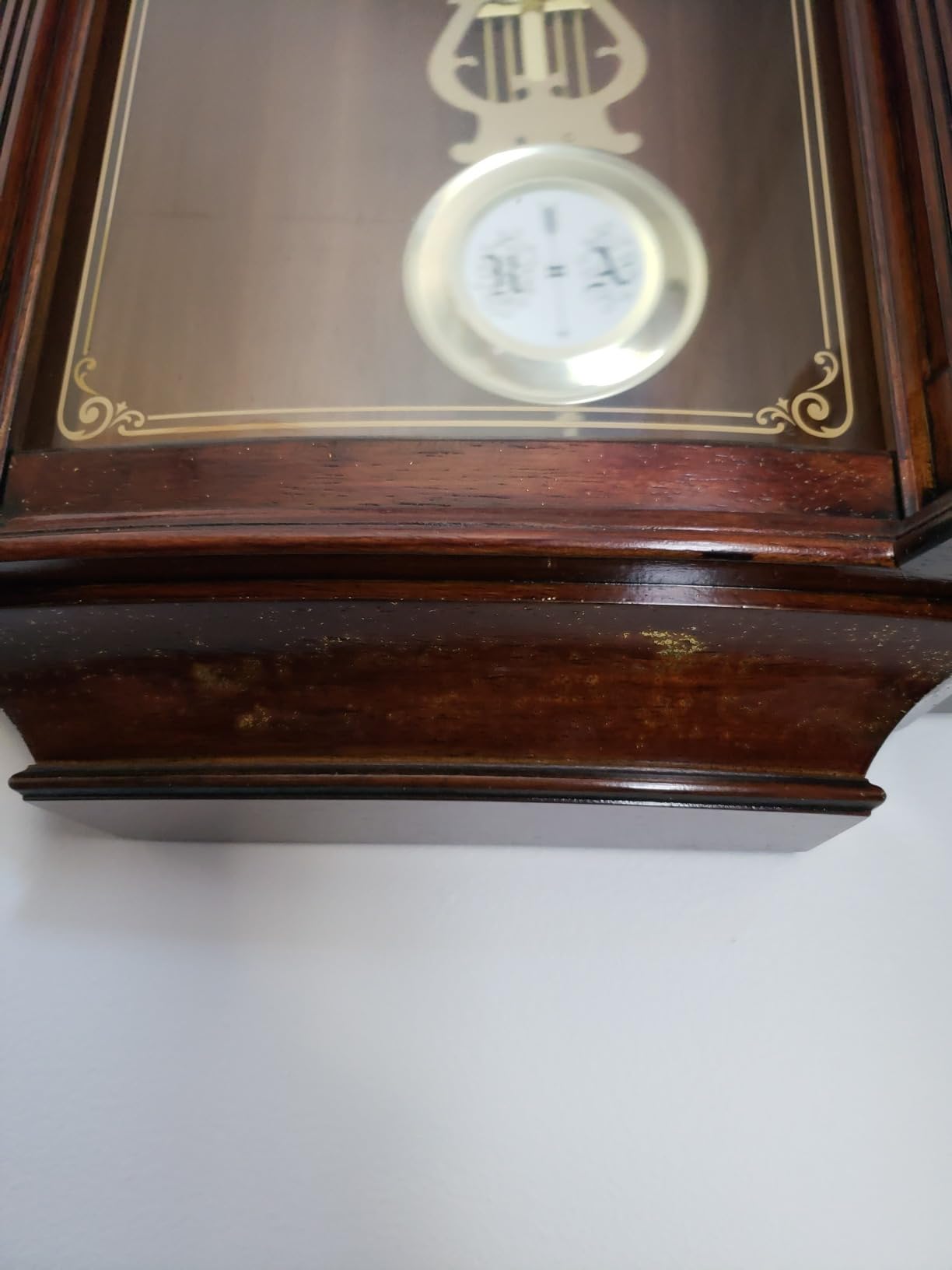 Bulova C4331 Hartwick Chiming Clock, Walnut 29.75 x 14 x 5.5 customer photo 2