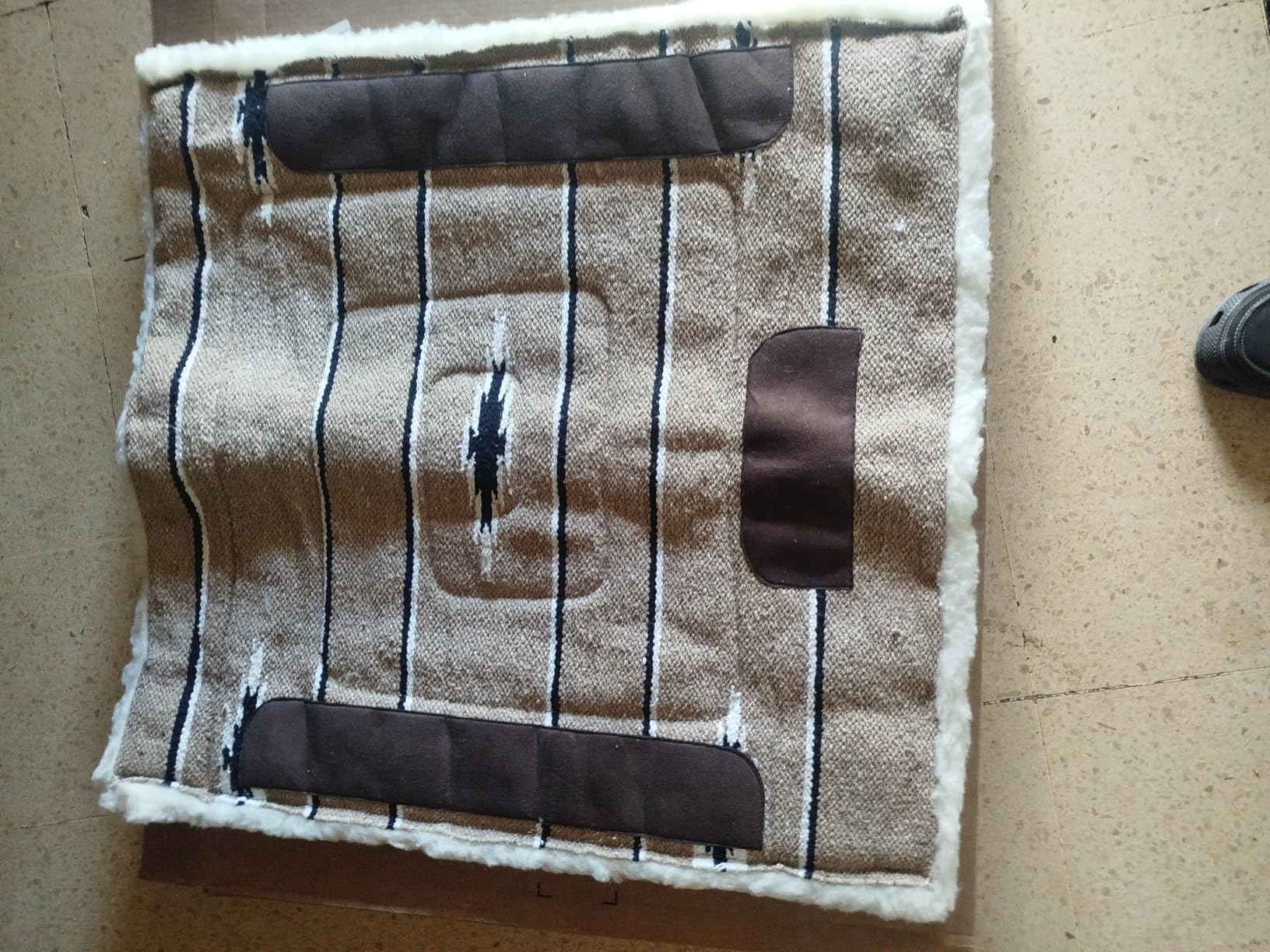 Tough 1 Tough-1 Square Saddle Pad/Fleece Bottom customer photo 2
