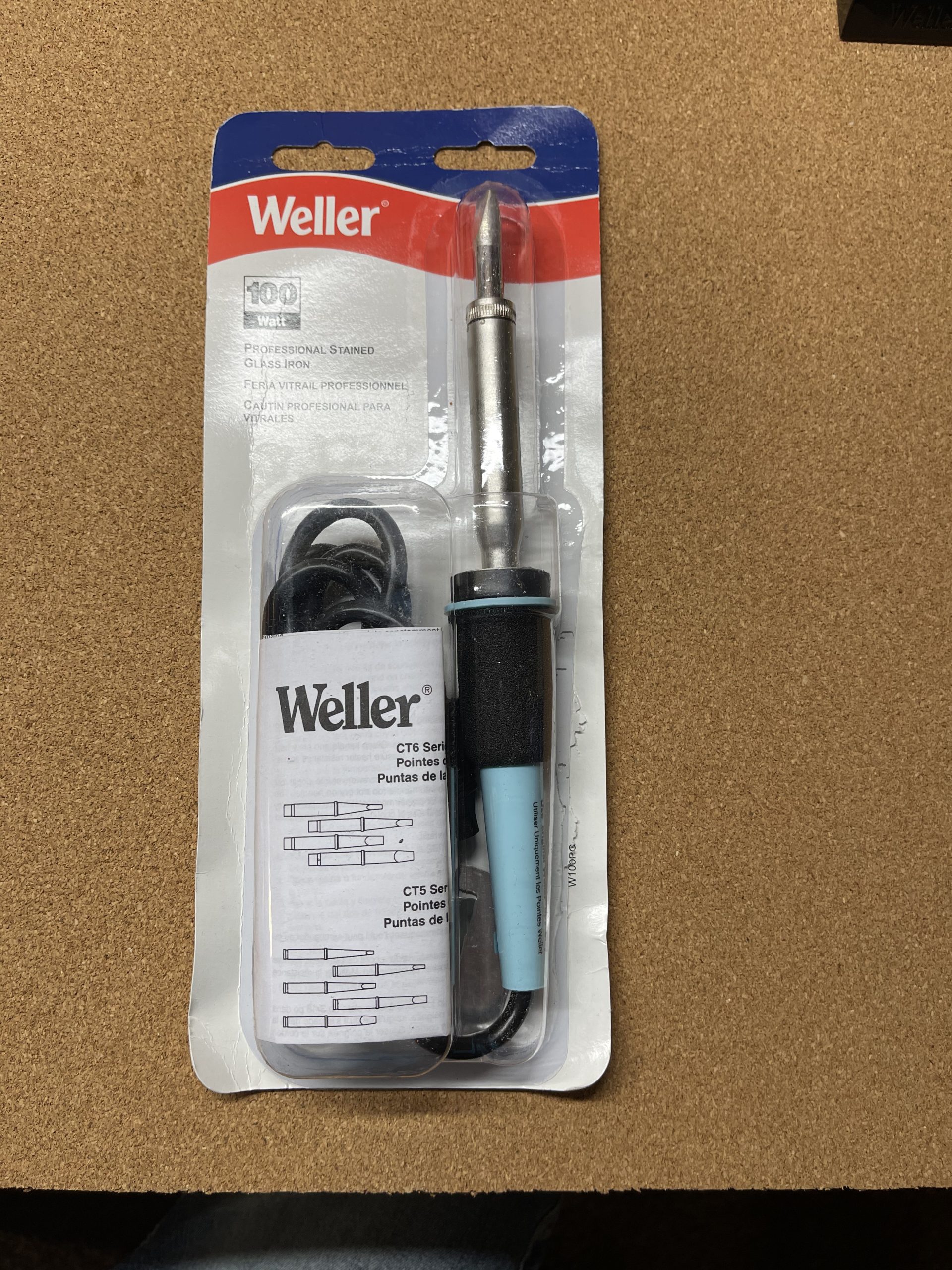 Weller W100PG Heavy Duty Soldering Iron with CT6F7 Tip, 100 Watt, 700 Degree, Original Version customer photo 2