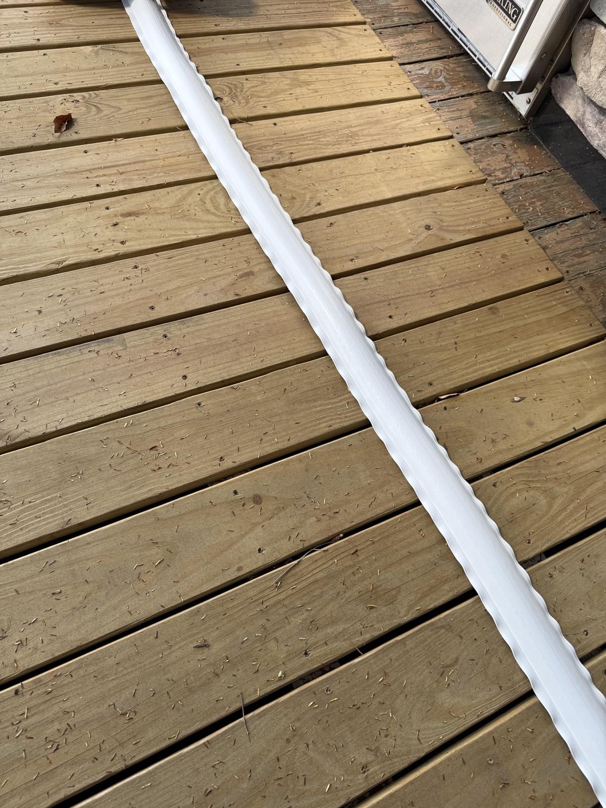 Taylor Made Commercial Grade Double Molded Dock Edging White Side Gard, 10' Coil customer photo 2