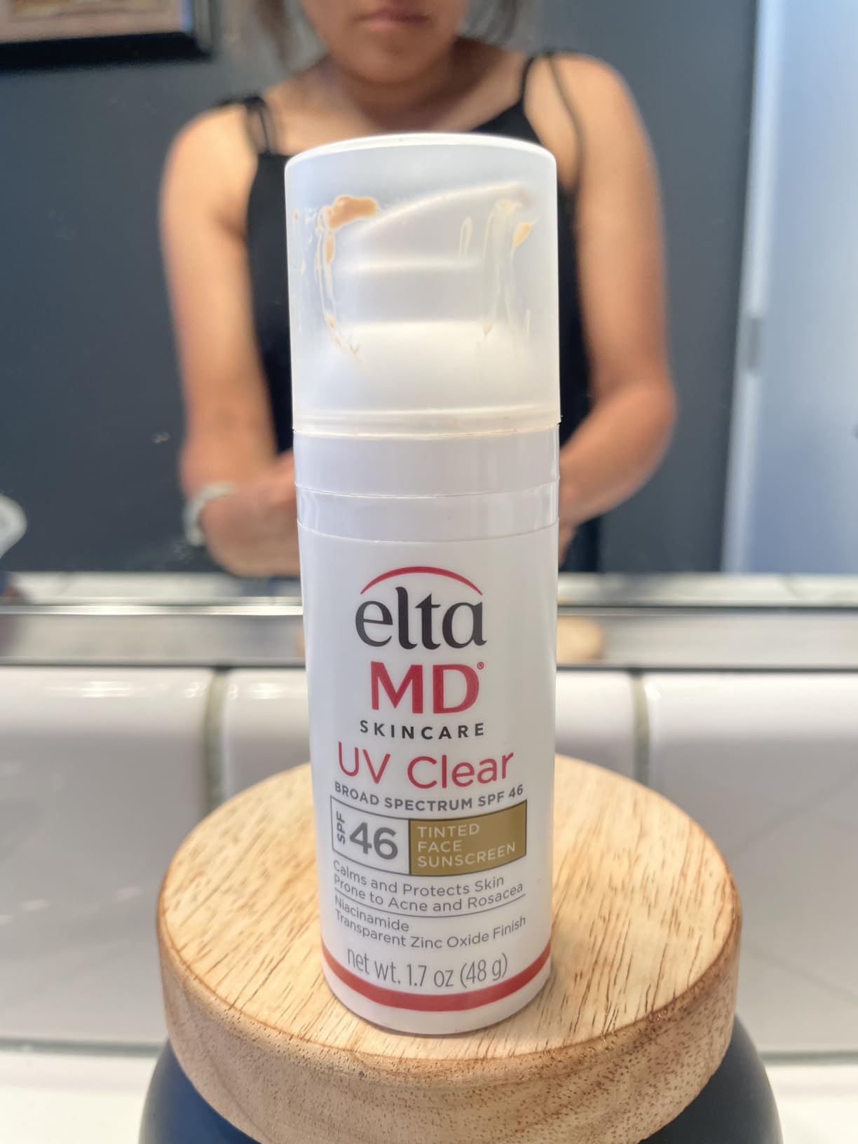 EltaMD UV Clear Face Sunscreen SPF, Oil-Free Sunscreen with Zinc Oxide, Dermatologist Recommended customer photo 1