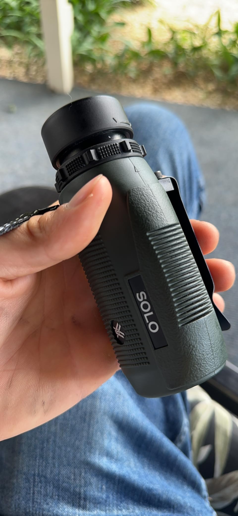 Vortex Optics Solo Monocular 10x25 - Adjustable Eyecup, Fully Multi-Coated Lenses, Rubber Armor, Non-Slip Grip, Fogproof, Waterproof - Unlimited, Unconditional Warranty customer photo 2