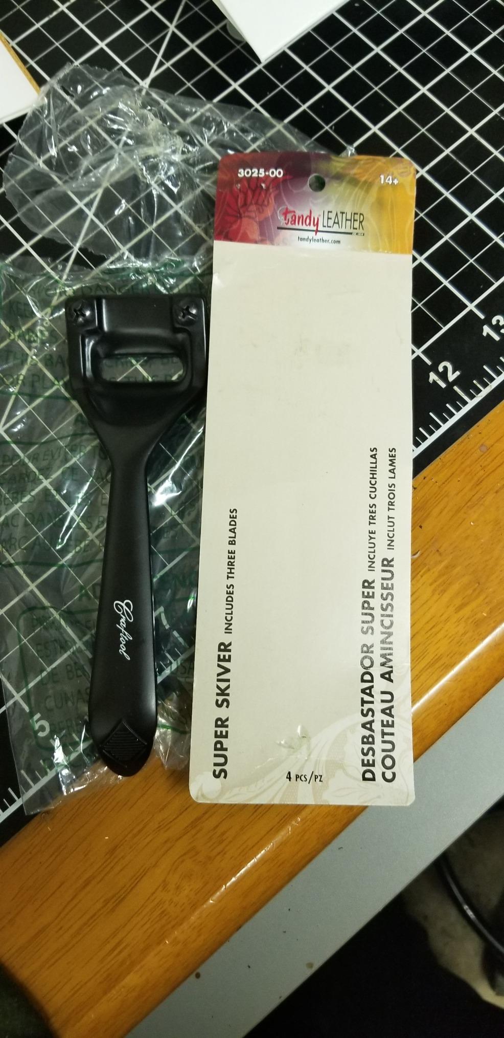 Tandy Leather Super Skiver 3025-00 customer photo 2