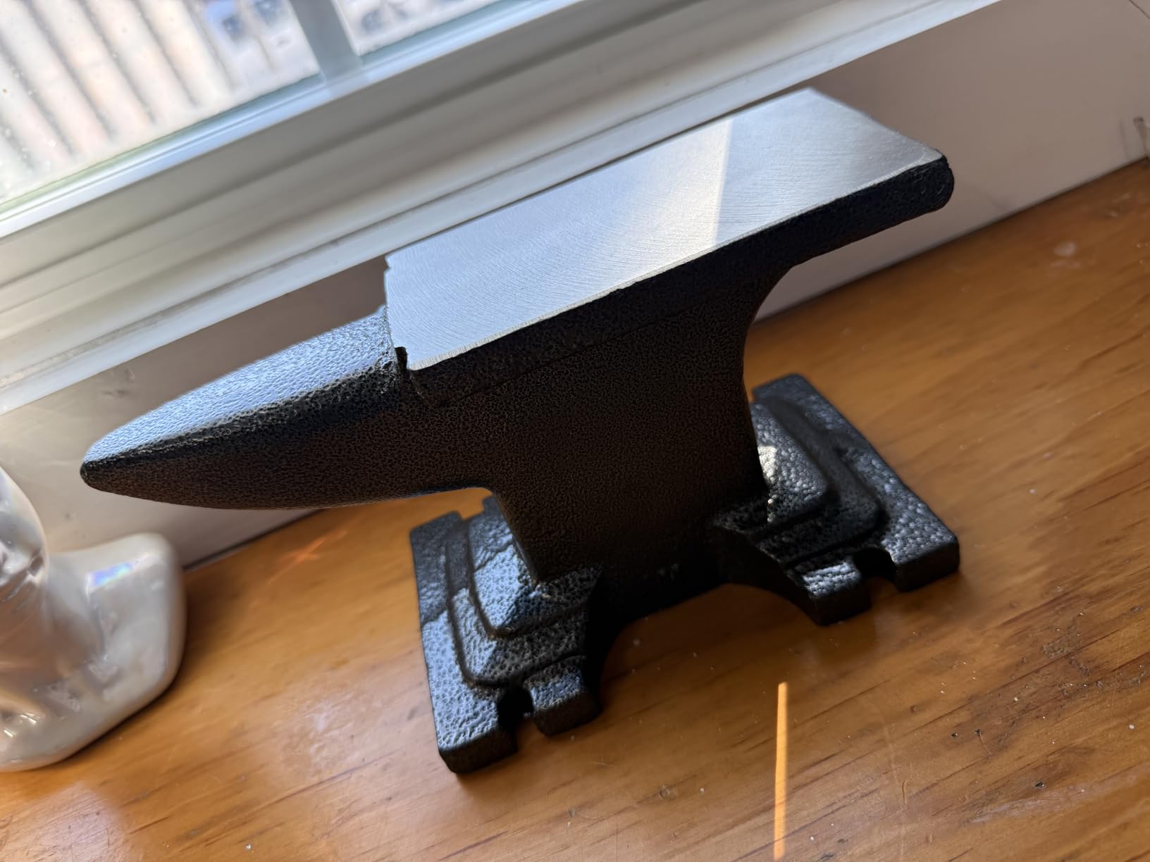 Olympia Tools 9-Pound Cast Iron Hobby Anvil 38-789, Gray customer photo 1