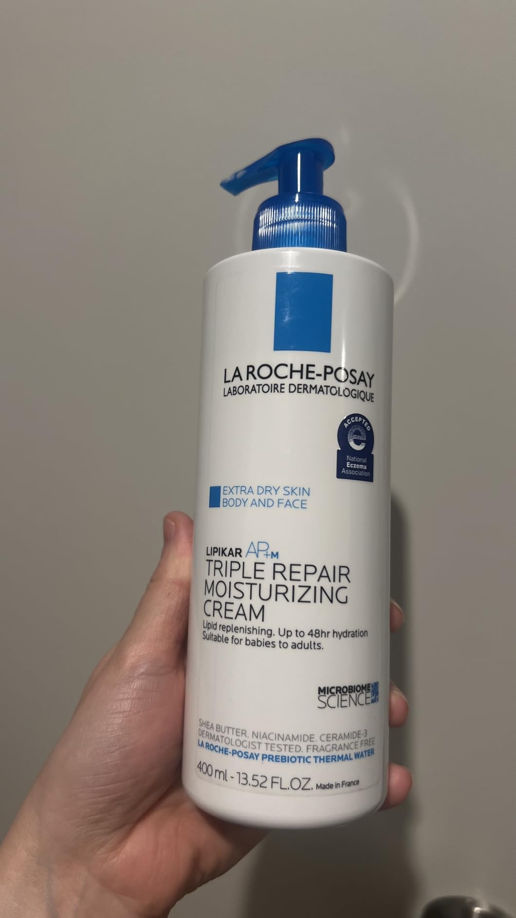 Lipikar AP+MAX Triple Repair Moisturizing Body Cream | Face & Body Lotion for Dry Skin with Shea Butter & Niacinamide | Gentle Moisturizer for Very Dry, Rough & Sensitive Skin customer photo 1