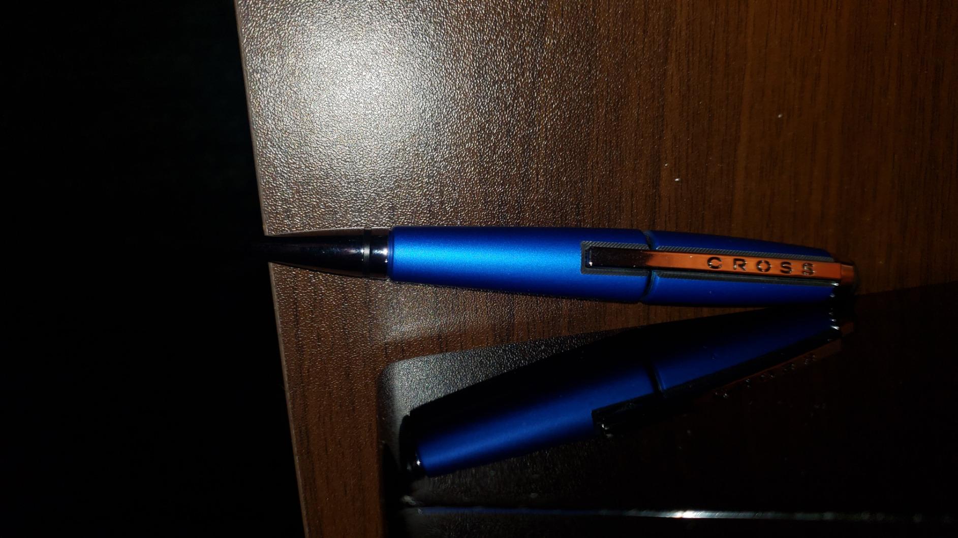 Cross Edge Titanium Blast Rollerball Pen - AT0555-5 customer photo 1
