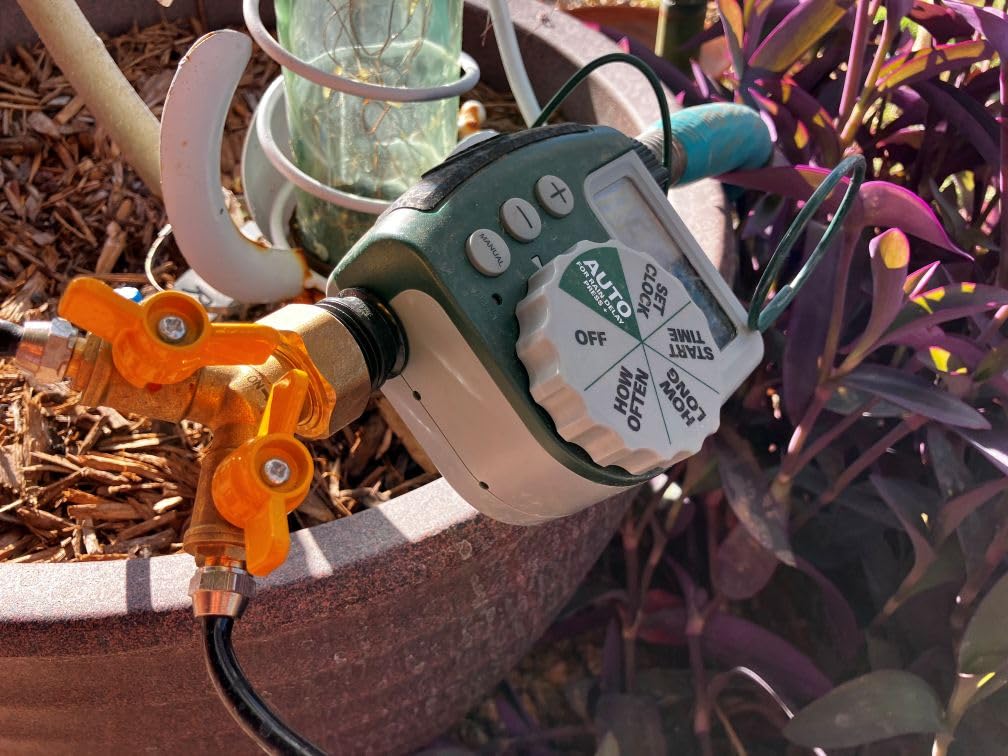 Orbit Programmable Digital Hose Watering Timer - 1 Outlet - Battery Powered - with LCD Screen - Built-in Rain Delay - Water-Resistant - 62061 customer photo 1