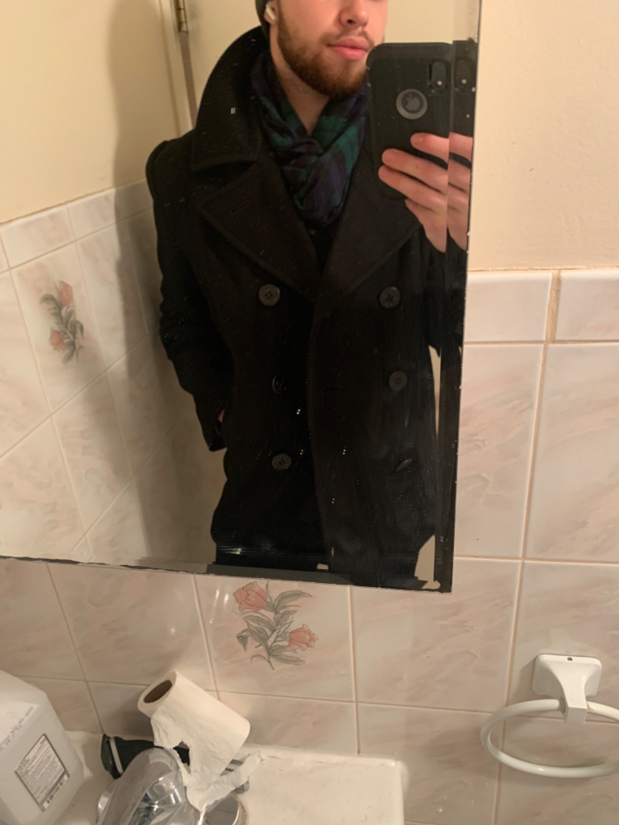Us Navy Pea Coat Tuch Men's Jacket customer photo 1