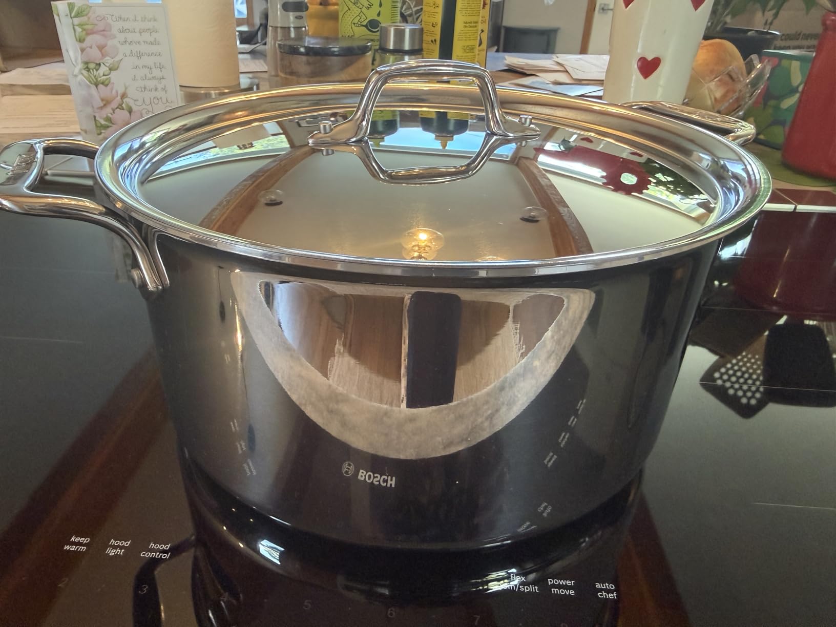 All-Clad D3 Stainless Steel 8 Quart Stockpot Covered - Made in the USA - The Original Bonded Professional Cookware - Oven Safe & Induction Compatible customer photo 1