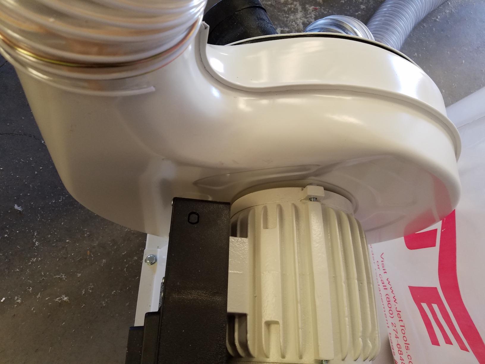 JET Vortex Cone Dust Collector, 2-Micron Canister Filter, 2 HP, 230V 1Ph (DC-1200VX-CK1) customer photo 2