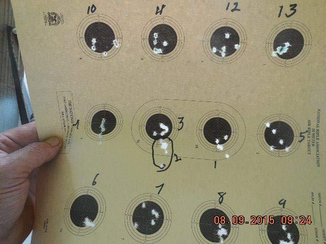 Crosman Optimus .22 Caliber Spring-Powered Air Rifle with 4x32 Scope - 950 FPS - Brown customer photo 1