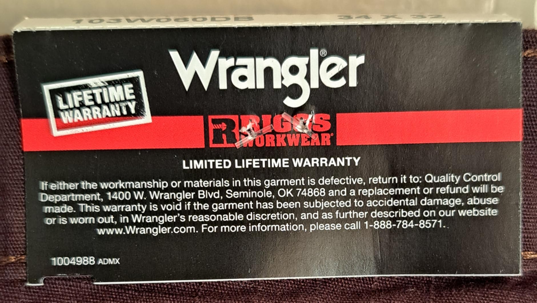 Wrangler Riggs Workwear Mens Ranger Work Utility Pants customer photo 2