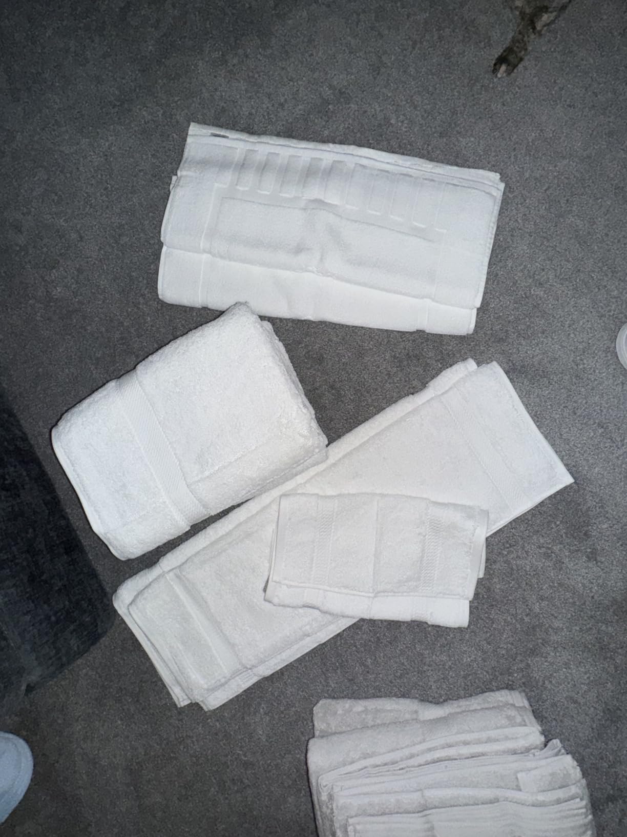 SUPERIOR Egyptian Cotton Pile 6 Piece Towel Set, Includes 2 Bath, 2 Hand, 2 Face Towels/Washcloths, Ultra Soft Luxury Towels, Thick Plush Essentials, Guest Bath, Spa, Hotel Bathroom, Stone customer photo 1