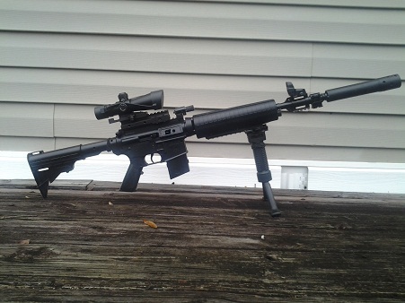 Crosman M4-177 Tactical Style Variable Pump .177-Caliber Pellet/BB Air Rifle customer photo 2