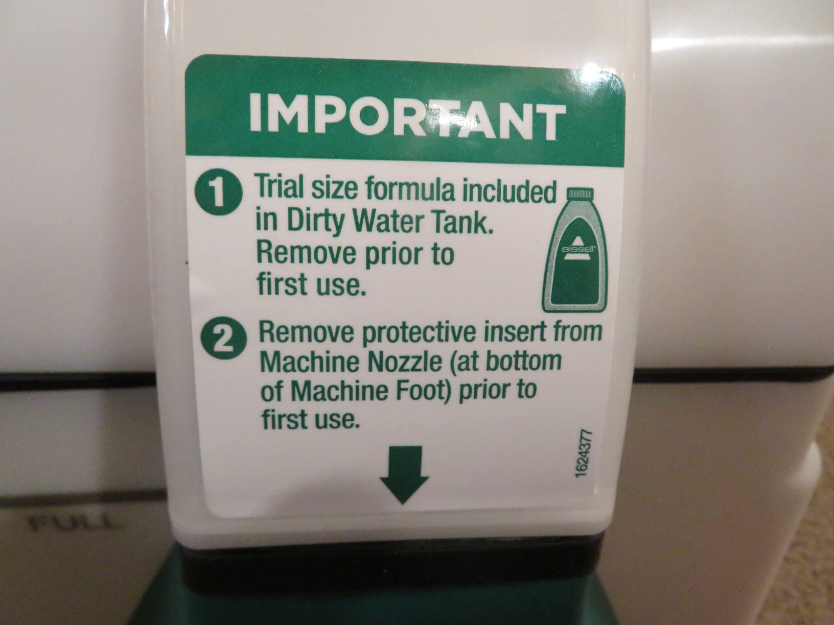 Bissell Commercial Bissell BigGreen Commercial BG10 Deep Cleaning 2 Motor Extractor Machine customer photo 1