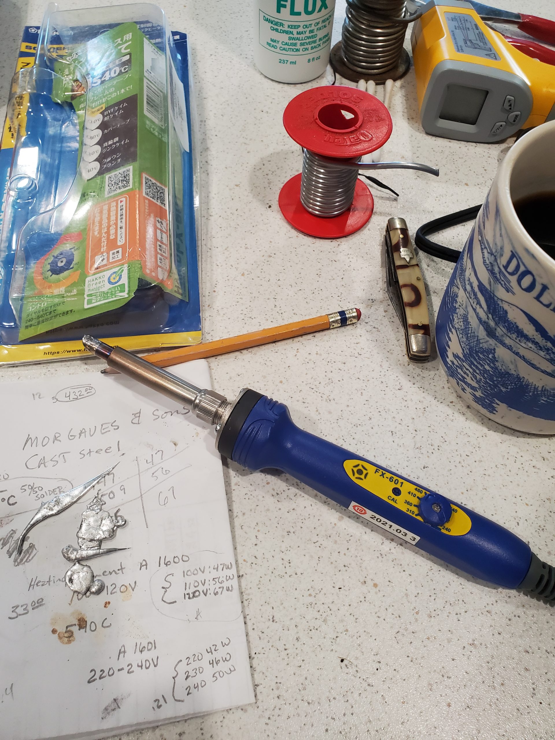 Hakko FX601-01 Soldering Iron (100V Japan Import) customer photo 2