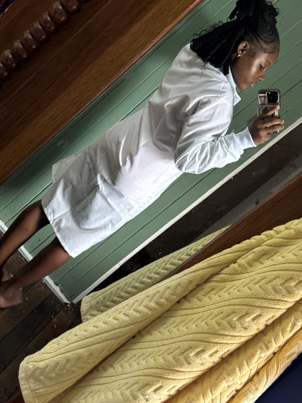 Red Kap Unisex Adult Specialized Cuffed Lab Coat With 3 Exterior Front Pockets customer photo 1