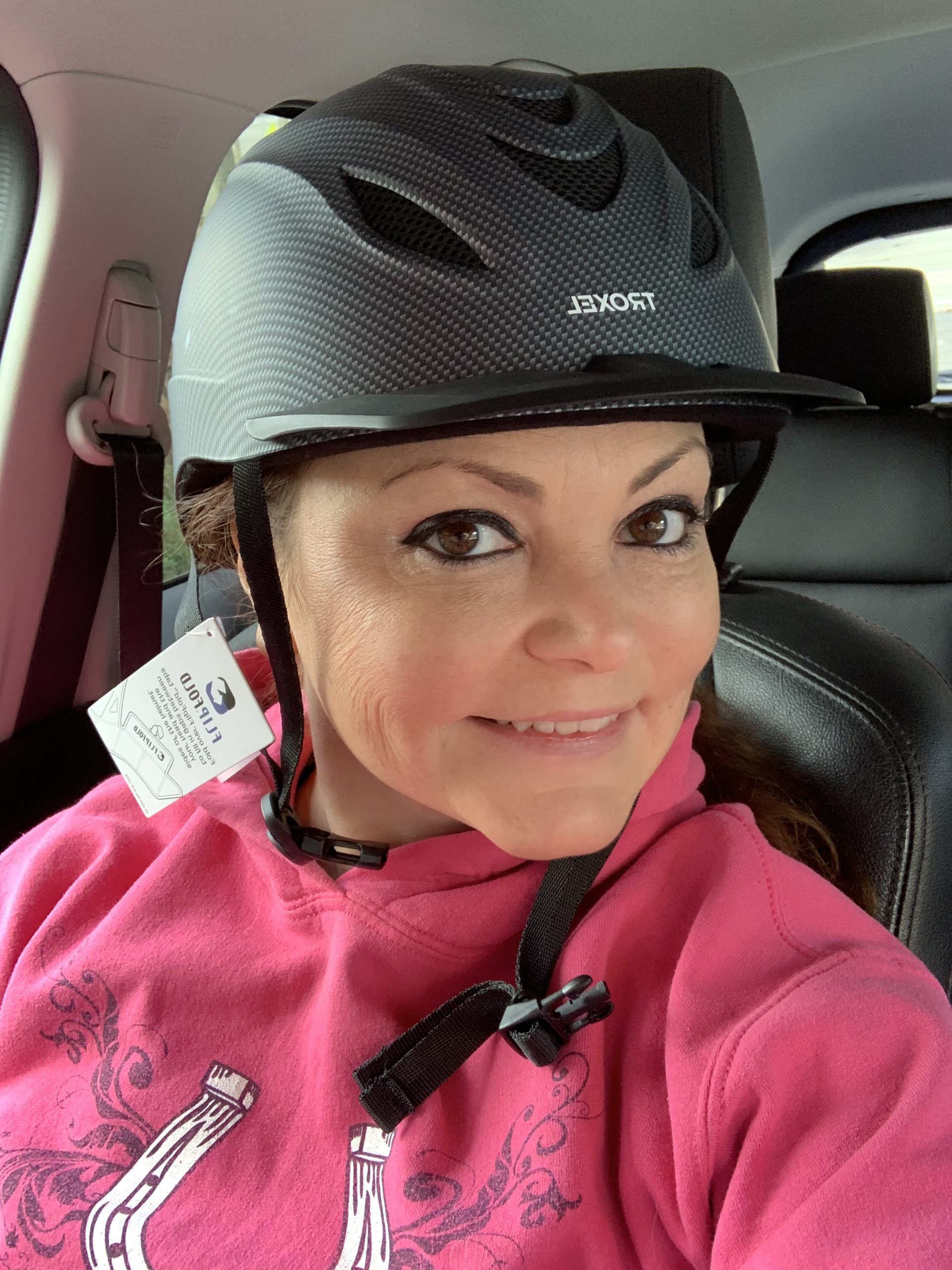 Troxel Intrepid Saddle Horse Riding Helmet, Low-Profile Adjustable Design, Safety Horseback Riding Gear customer photo 1