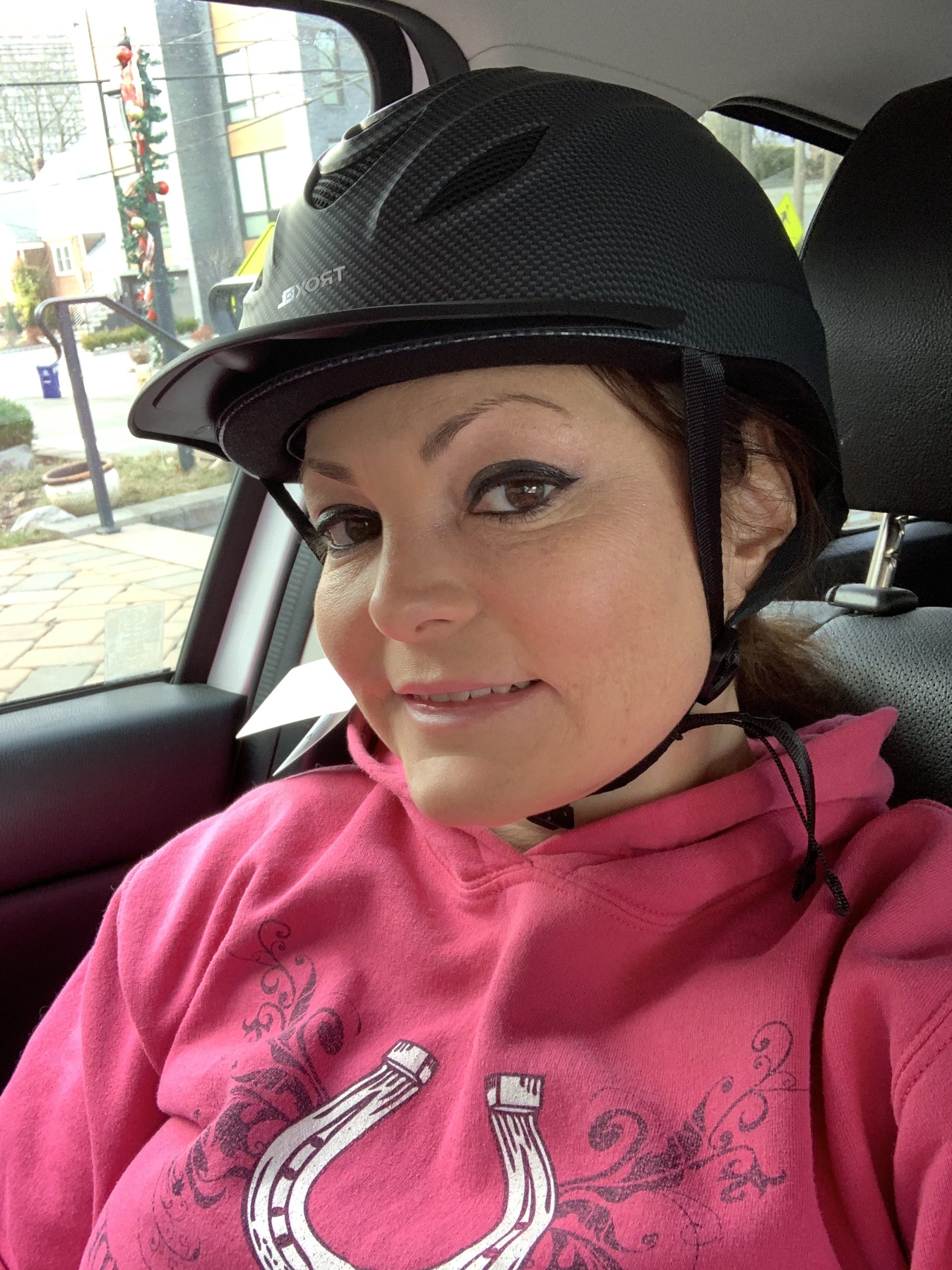 Troxel Intrepid Saddle Horse Riding Helmet, Low-Profile Adjustable Design, Safety Horseback Riding Gear customer photo 2