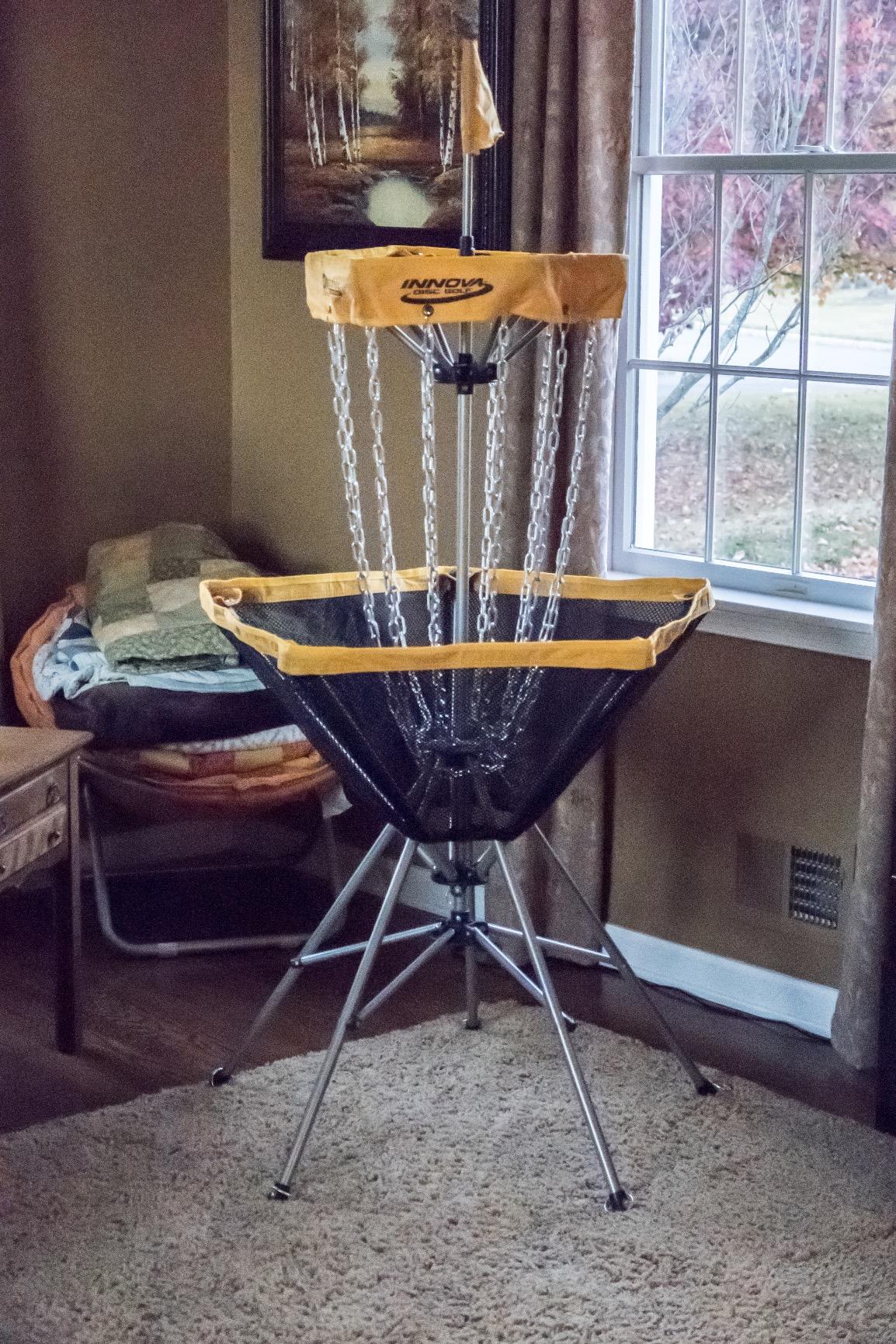 Innova DISCatcher Traveler Target - Portable, Lightweight Disc Golf Basket, Colors May Vary customer photo 1