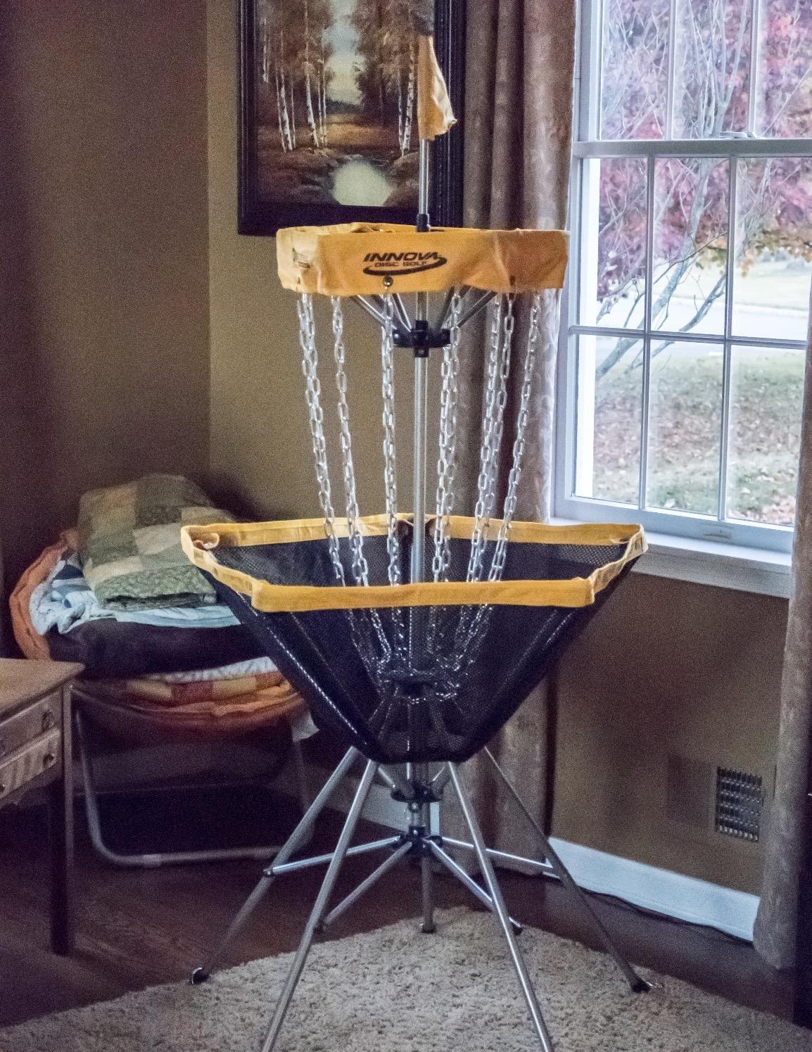 Innova DISCatcher Traveler Target - Portable, Lightweight Disc Golf Basket, Colors May Vary customer photo 2