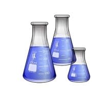 Glass Erlenmeyer Flask Set - 3 Sizes - 50, 150 and 250ml, Karter Scientific customer photo 1