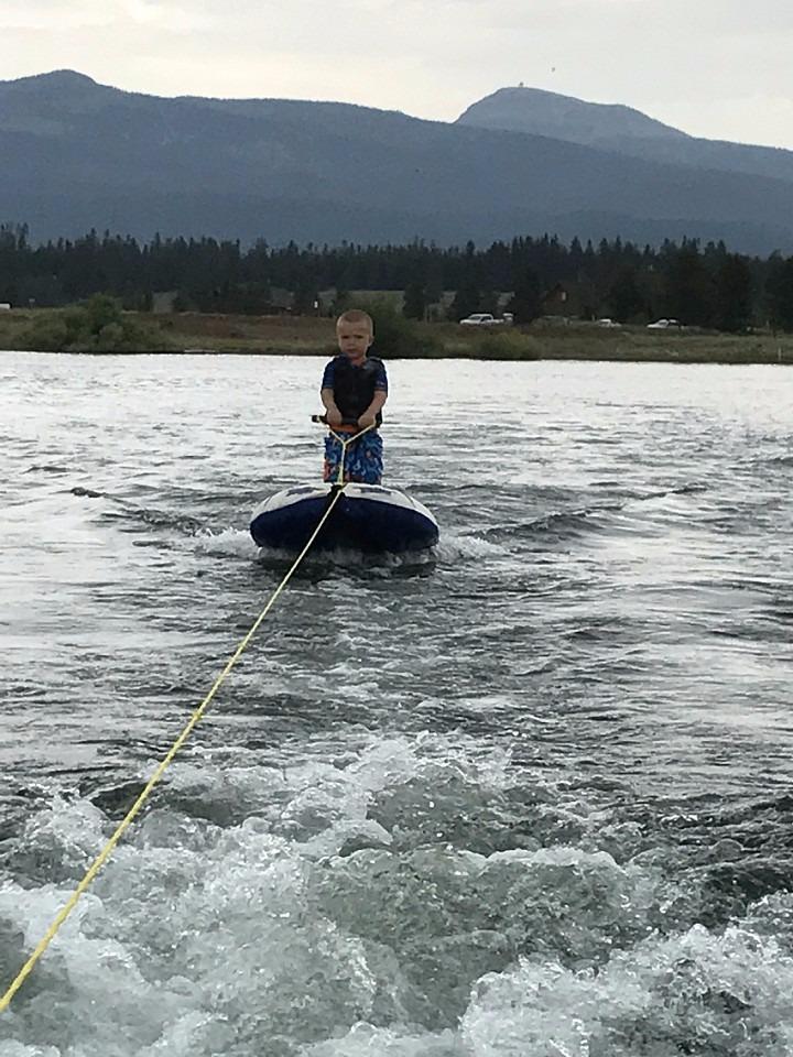 AIRHEAD Inflatable EZ Water Ski Trainer customer photo 2