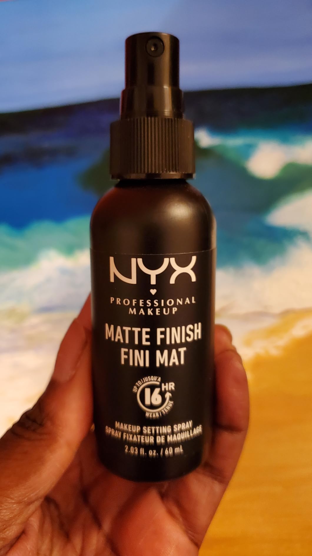 NYX PROFESSIONAL MAKEUP Makeup Setting Spray - Matte Finish, Long-Lasting Face Mist for up to 16HR Wear, Vegan Formula customer photo 2