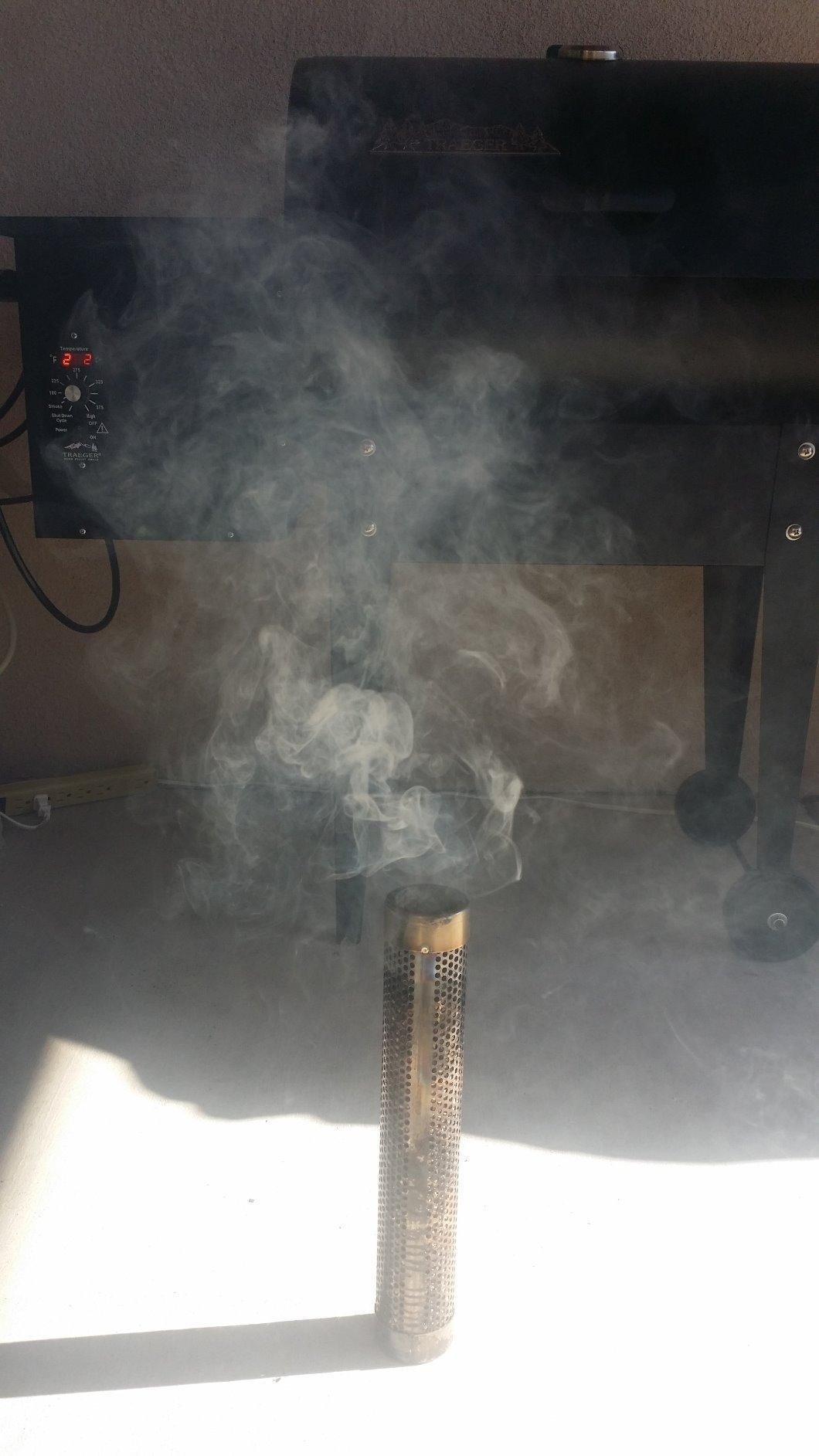 A-Maze-N AMNTS12 Oval Pellet Tube Smoker, Hot or Cold Smoking, 12 Inch, Stainless Steel customer photo 1