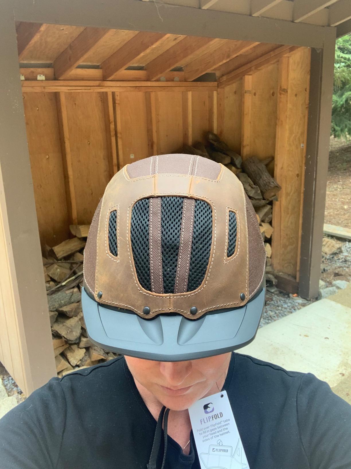 Troxel Sierra Rugged Horse Riding Helmet, Low-Profile, Self-Adjustable Design, Safety Horseback Riding Gear customer photo 1